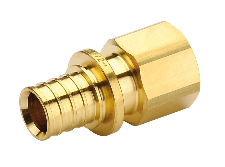 Переходник 20-1/2", WAAG Axial, надв.гильза-резьба, вн., латунь