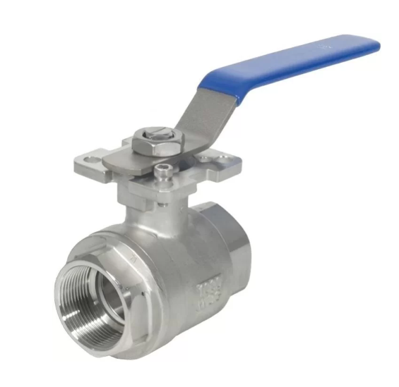 Кран шар Benarmo SS304 4020RA Ду15 Ру63 м/м полн п/эл рук