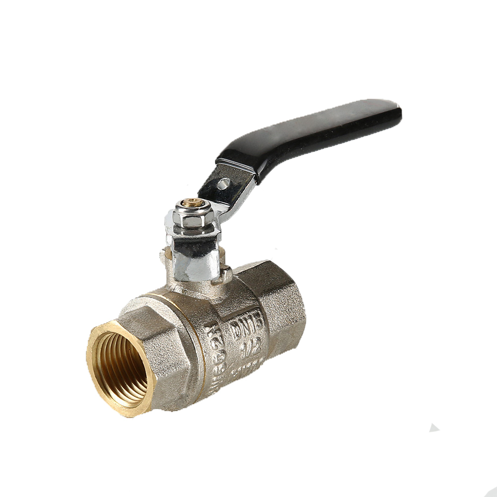 Кран шаровой Frap 1 1/2" x 1 1/2" ВР-ВР со стальной рукояткой