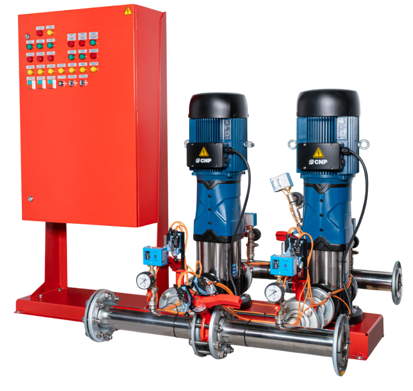Насосная станция пожаротушения Aikon PFFS2CDM10-4DS16S