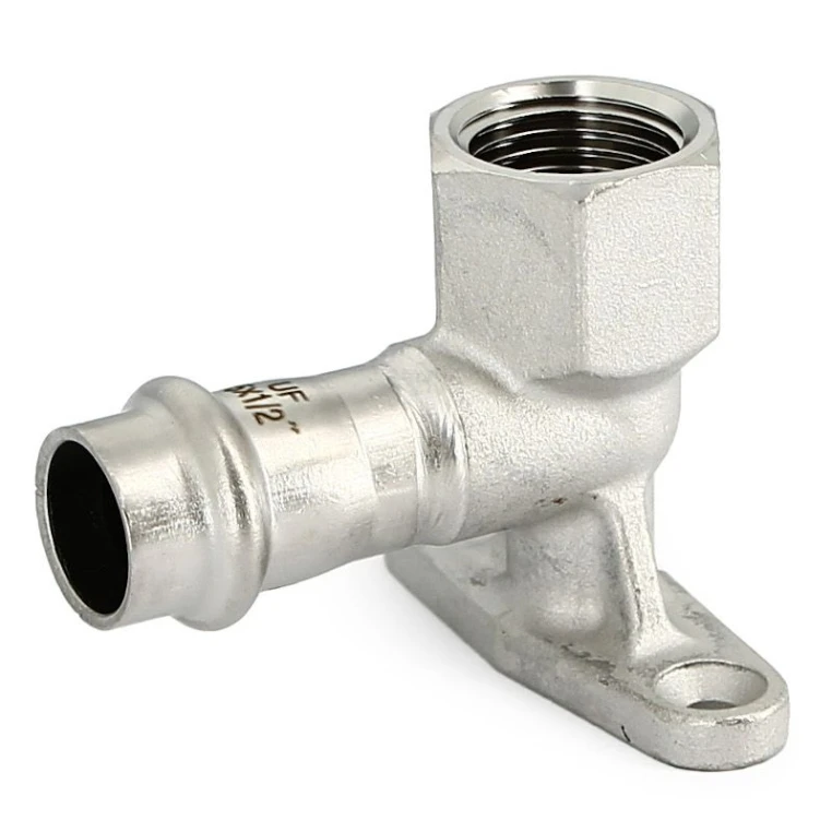 Водорозетка пресс Uni-fitt 18 х 1/2", нержавеющая сталь