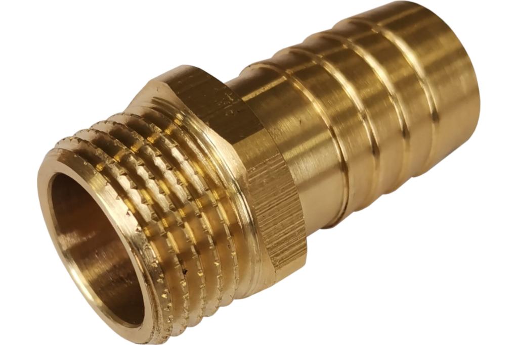 Переходник General Fittings 2600 20-1/2" штуцер-резьба, нар., латунь