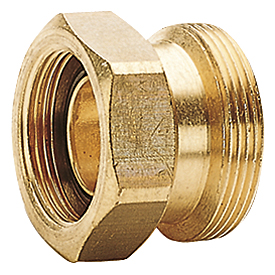 Переходник резьб Дн16х1/2" Giacomini