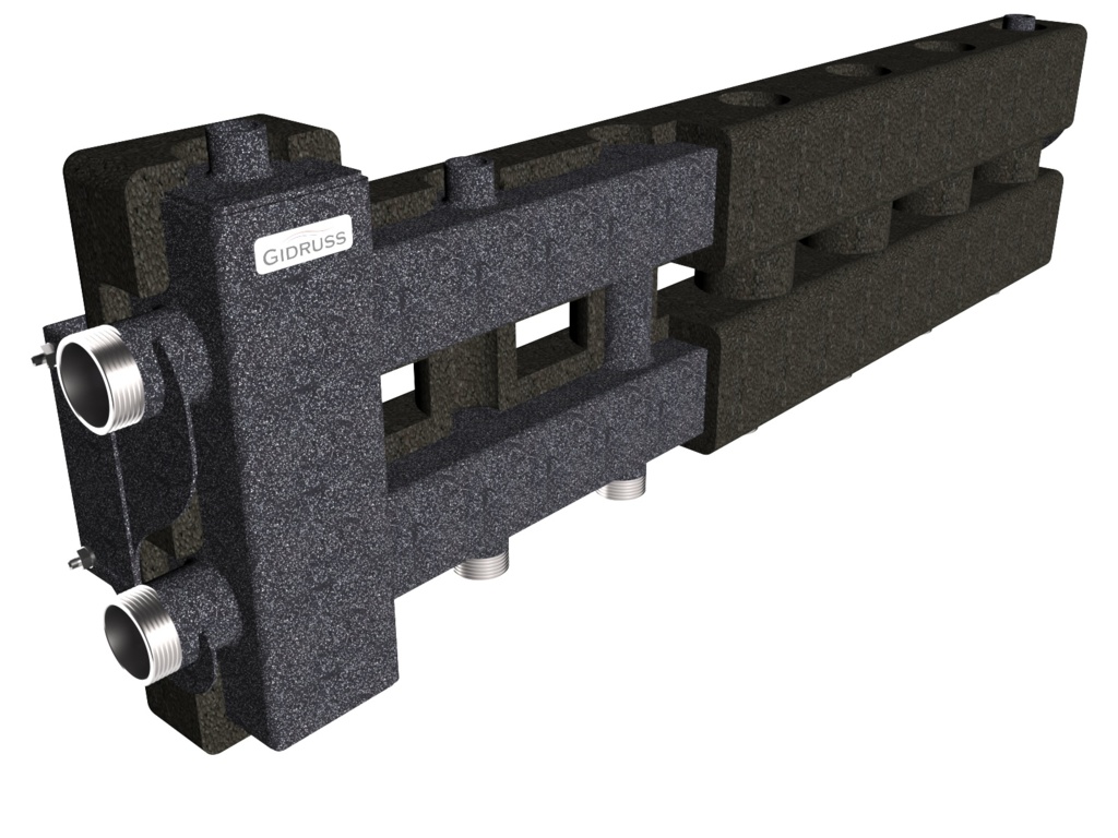 Балансировочный коллектор Gidruss BM-80-4D.EPP