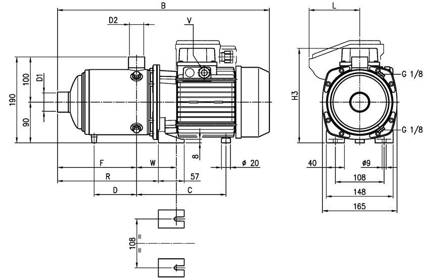 Насос Ebara MATRIXH/I 3-6T/0,9 IE3