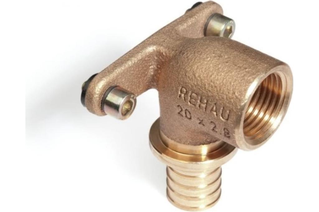 Водорозетка 16-1/2", Rehau RAUTITAN, RX+, надв.гильза-резьба, нар., бронза, l=39