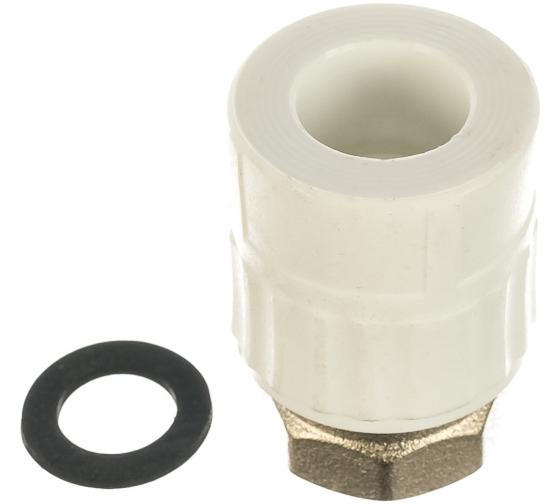 Муфта VALFEX PP-R сер комб Дн25х1" нак/г 10139125Г
