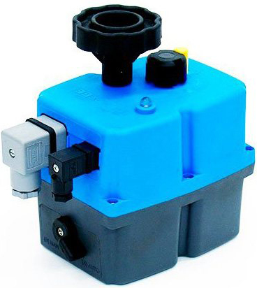 Привод электрический GENEBRE 5803 53, GE-2 (J4C S140)  24В/220В, 140Нм, F07/F10, муфта 22х22мм, IP67, 34сек