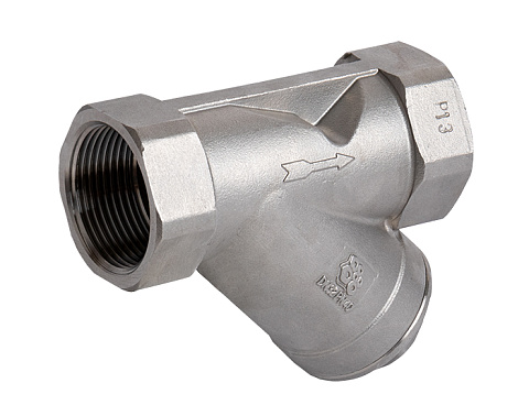 Фильтр сетчатый Rushwork 6460-025-40, DN025 PN40, корпус - CF8М, сетка - AISI316, ячейка - 1 мм, ВР/ВР