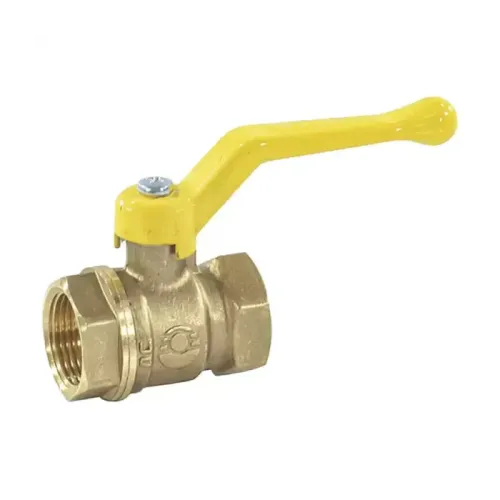 Кран шаровой лат Valfex газ 11Б27фтМ Ду40 Ру25 м/м полн рыч