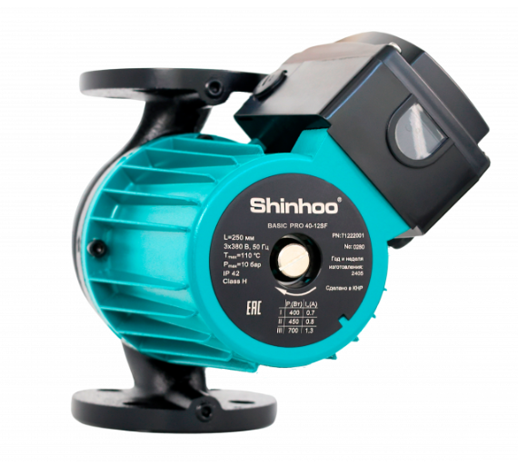 Насос циркуляционный Shinhoo BASIC PRO 50-12F