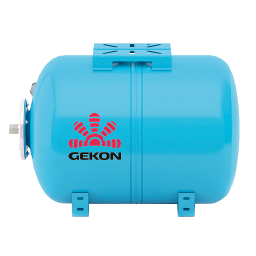 Бак мембранный для водоснабжения горизонтальный Gekon WAO50