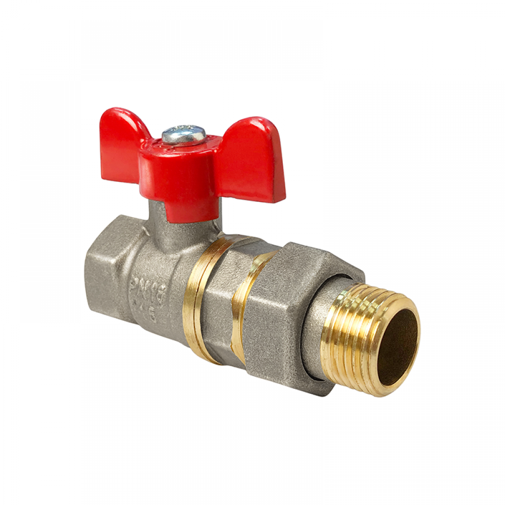 Кран шаровой Valfex VF.227.NB1.100 резьб. 1", PN40