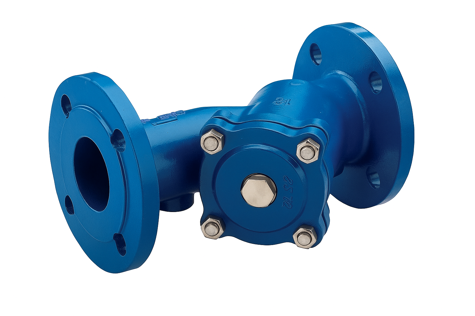 Фильтр сетчатый Danfoss Y333 Ду200 Ру10 со сливной пробкой