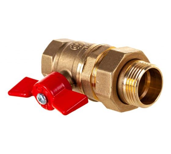 Кран шаровой Valfex лат 11Б27фт1М Ду32 Ру40 м/амер полн баб