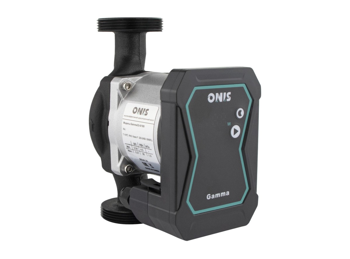 Циркуляционный насос с преобразователем частоты ONIS Gamma 25-6-180