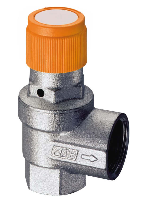 Клапан предохранительный автоматический FAR 1/2"х3/4", ВР-ВР, 6 бар, 160 град.