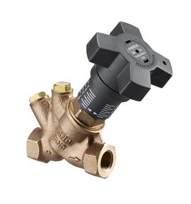 Вентиль регулирующий Oventrop Hydrocontrol VTR, DN-25, 1", ВВ, PN, бар-25, измерительная техника "classic"