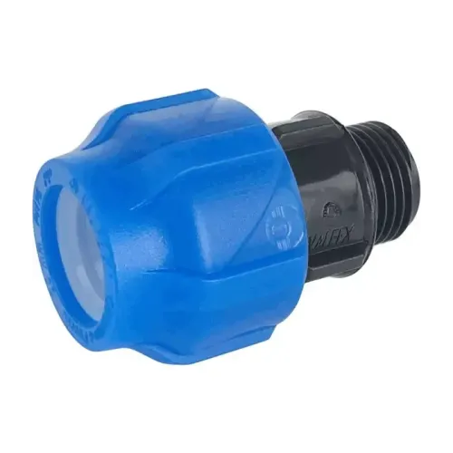 Муфта VALFEX ПЭ компресс Дн63х1 1/2" НР Ру16 121001163112