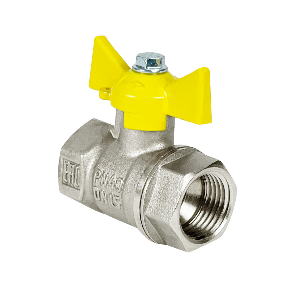 Кран шаровой VALFEX Ду15 Ру40 ручка-бабочка 11Б27фтМ VF.277.NB3.012.N/P59