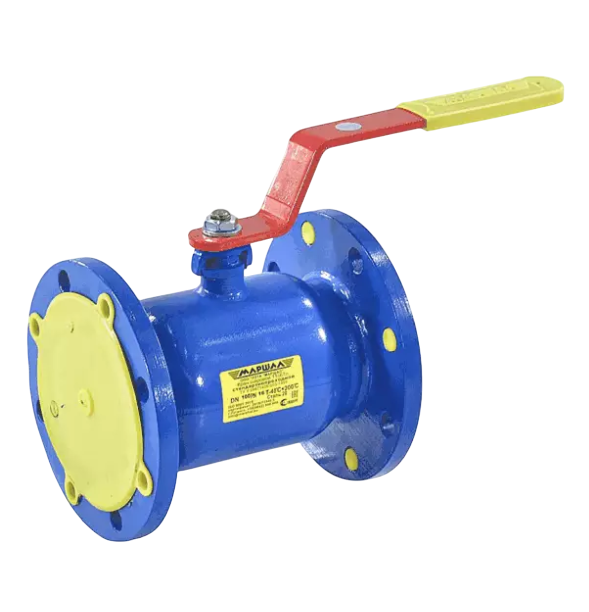 Кран цельносварной фланцевый МАРШАЛЛ DN150/125 PN16 11с67п 2ЦФ.00.1.016.150/125 ст.20 Н/П