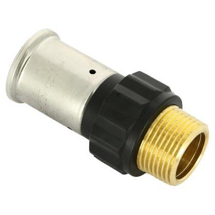 Переходник 32-1", Henco PK, 17, пресс-резьба, нар., PVDF
