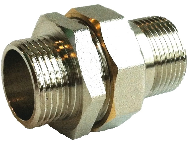 Фитинг Kromwell прямой с накидной гайкой 1/2" наружная - НР