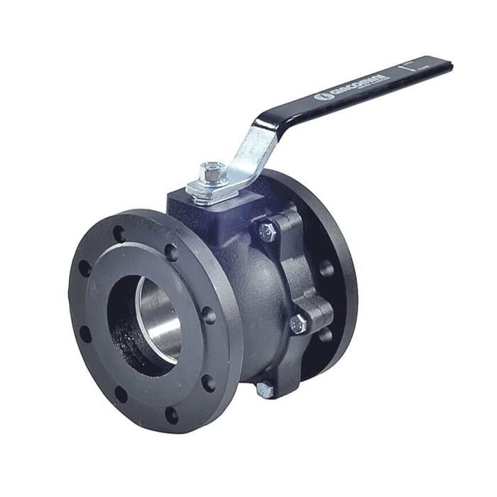 Кран шаровой чугунный R740F Ду25 Ру16 ф/ф полнопроходной 120С Giacomini
