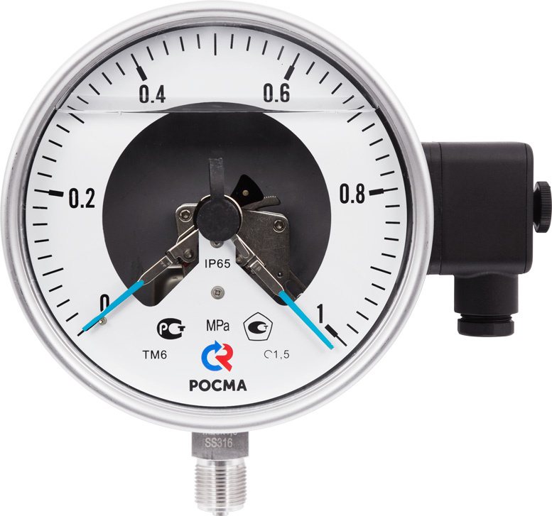 Манометр Росма ТМ-621Р.05 (0-2,5MPa) M20x1,5.1,5