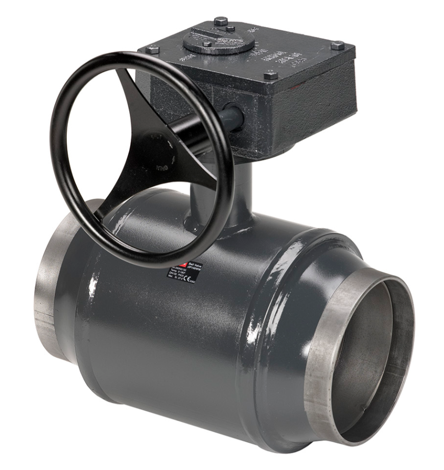 Кран шаровой Danfoss JIP Premium WW Ду500 Ру25 с редуктором