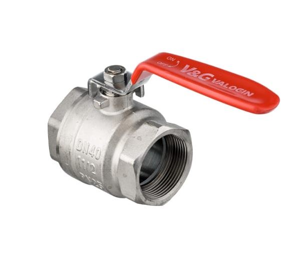 Кран шаровый ВВ 1 1/2 ручка (VG-102205) VALOGIN