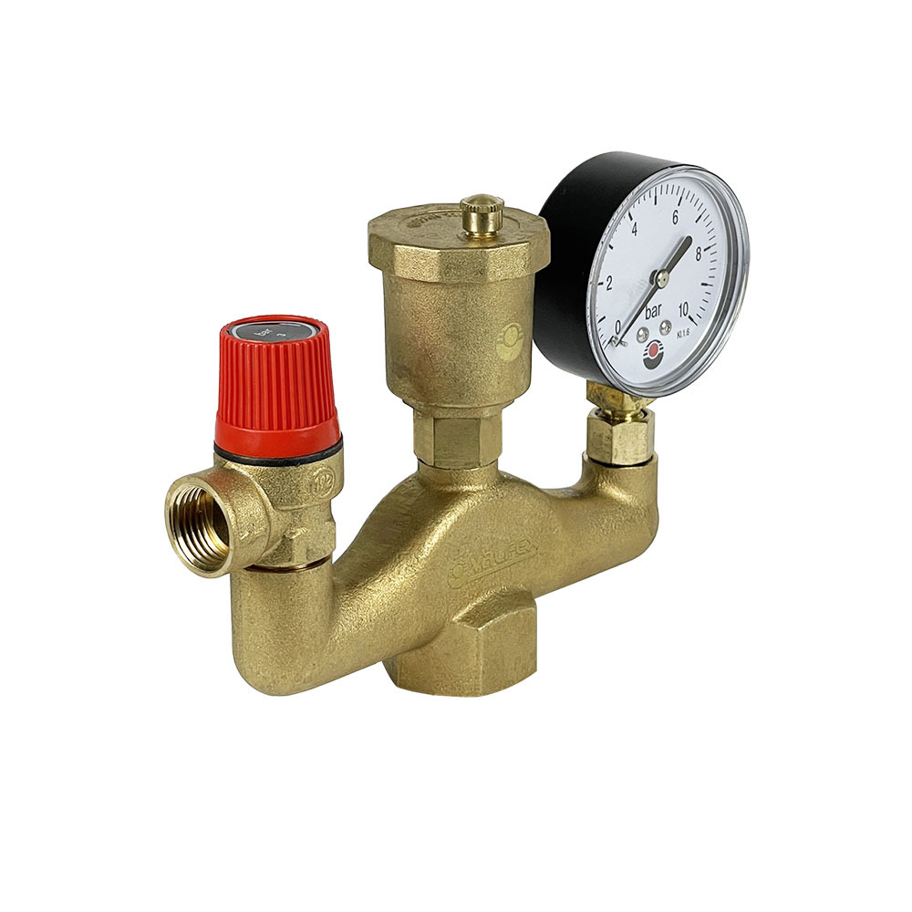 Группа безопасности латунная КЛАССИК VALFEX 3 бар (10) К