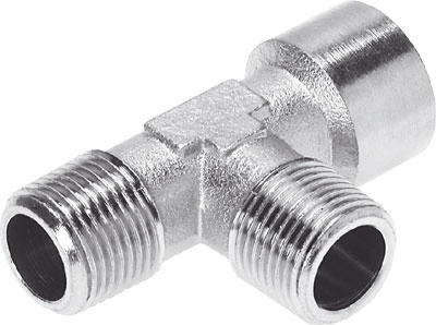 Тройник 2R1/8Н-G1/8В Festo NPFC-T-2R18-G18-MMF