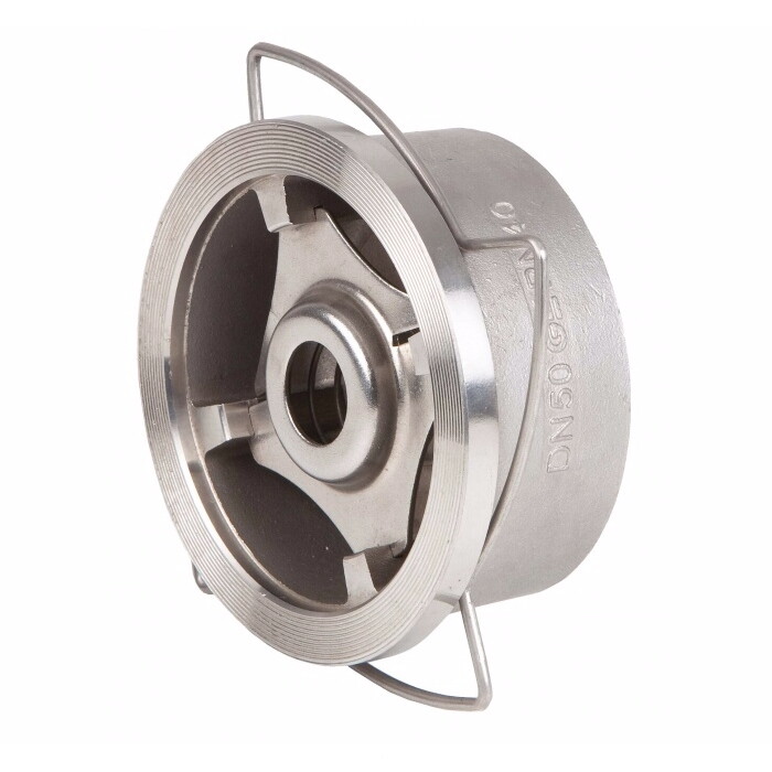 Клапан обратный тарельчатый GENEBRE 2415 08 DN040 PN40, корпус - CF8M, диск - CF8М, М/Ф