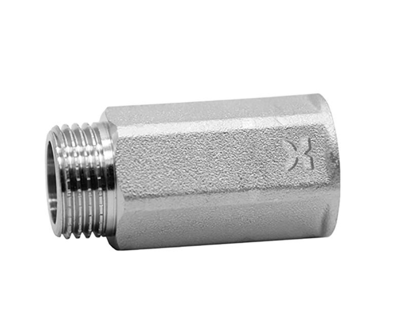 Муфта 6/гран.1/2" ВР-НР 30мм ник. IVC.104197.N.07 IVANCI