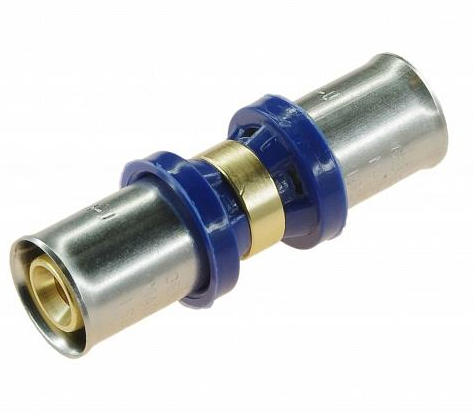 Муфта 20-16 General Fittings 5S00, пресс-пресс, латунь