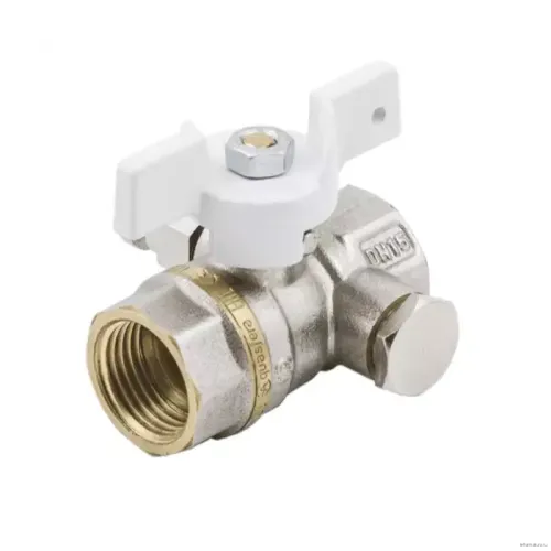 Кран шаровой Aquasfera латунь 1133 Standard нк Ду15 Ру40 м/м баб 1133-01