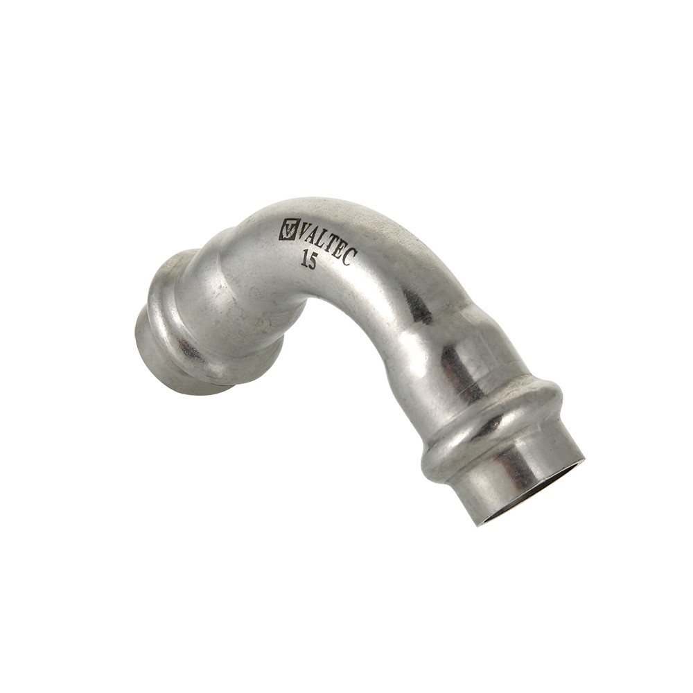 Фитинг Valtec из нержавеющей стали – пресс-угольник В-В 15/90 VTi.951