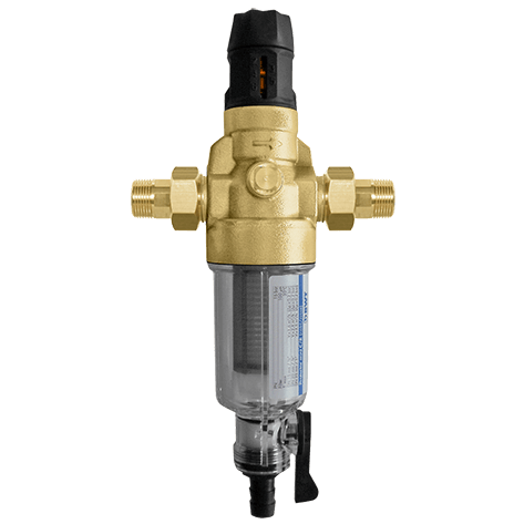 Фильтр сетчатый резьб. 1", PN16, BWT Protector mini C/R HWS, латунь, с редуктором давления