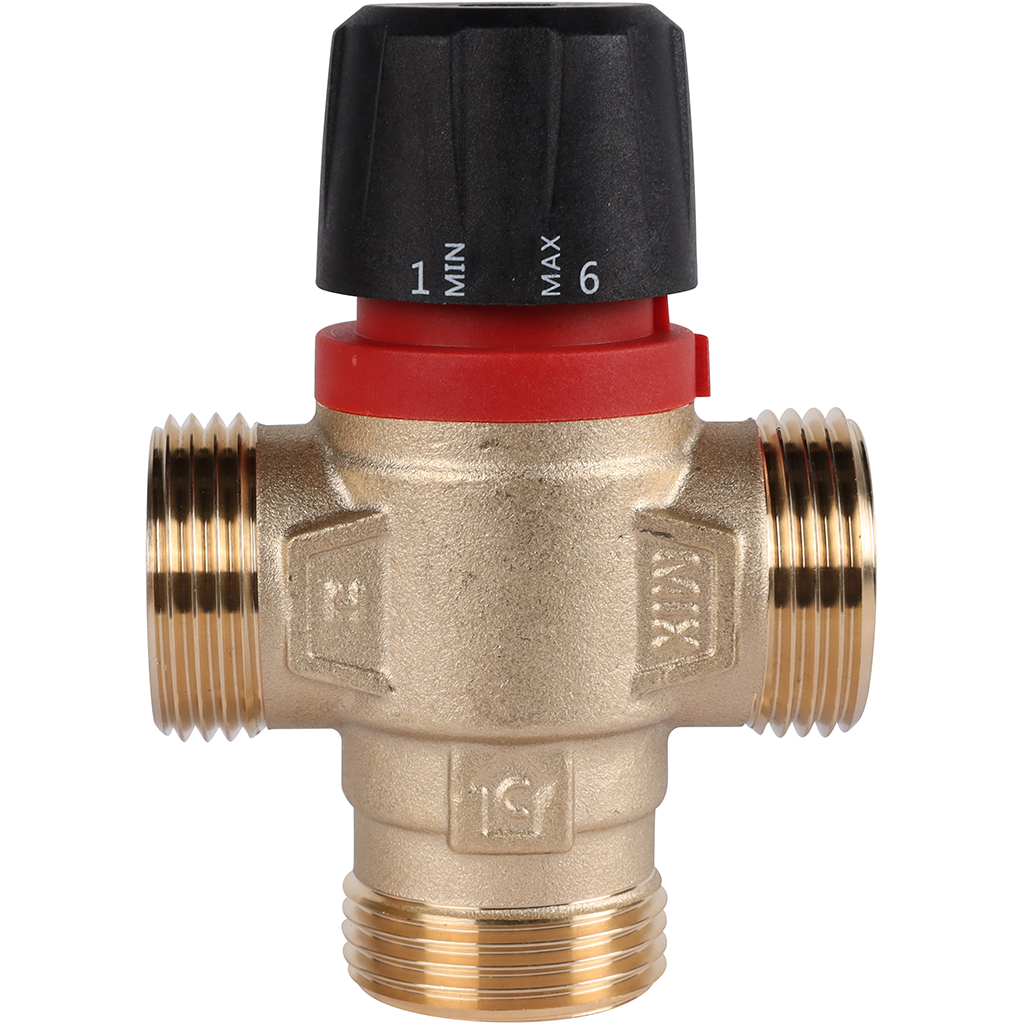 Термостатический смесительный клапан ROMMER RVM-0231 1 KVs 1,6