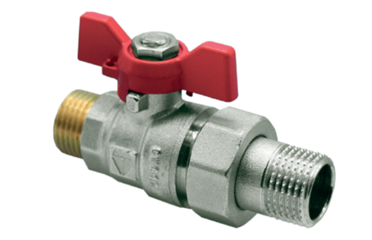 Кран шаровой HLV Technology Optima 3/4"-20ПП баб. с полусгоном