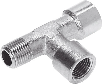 Тройник 2G1/8Н-R1/8В Festo NPFC-T-2G18-R18-FMF