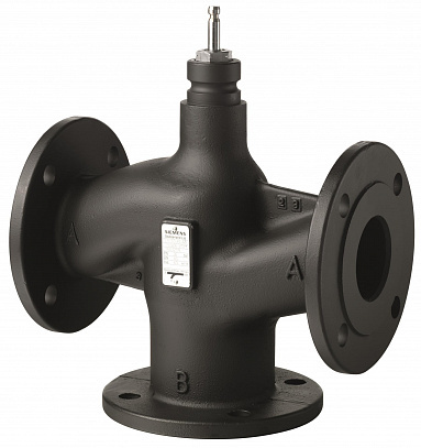 3-ходовой клапан Siemens VXF43.65-63 PN16 фланцевый