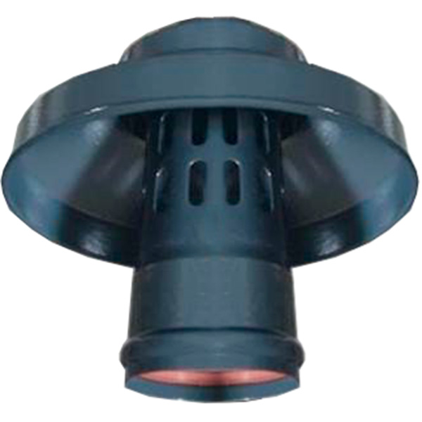 Оголовок с ветрозащитой ROMMER D 80 ЧЕРНЫЙ