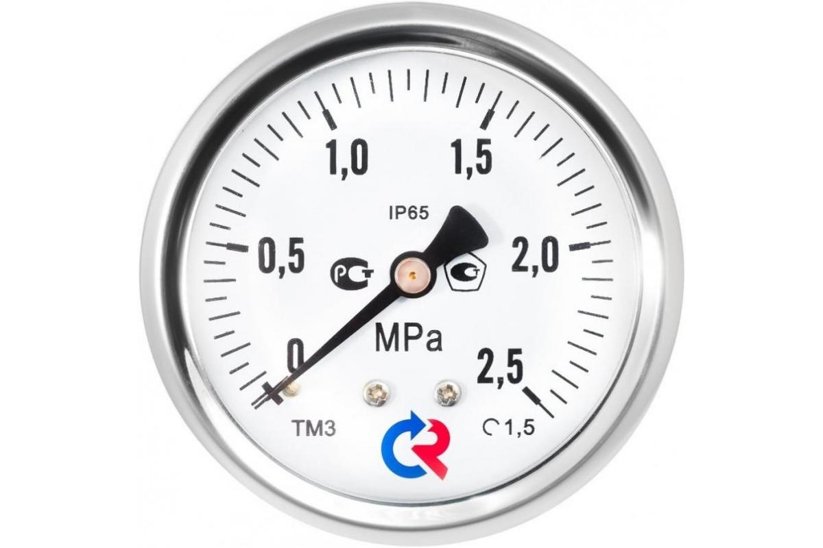 Манометр Росма ТМ-520Р.20 0-2,5МПаДк100 G1/2"