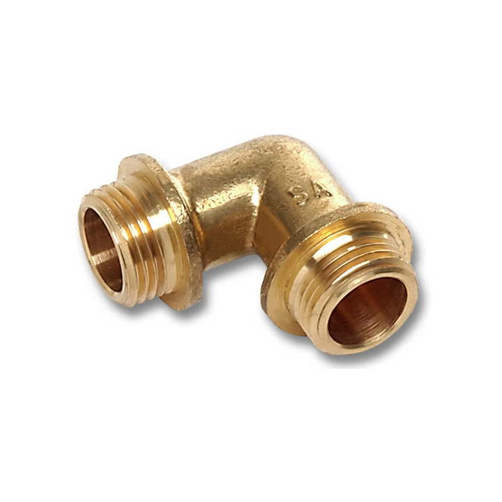 Угол 90° Sanha 611 3/4" наружная резьба латунь