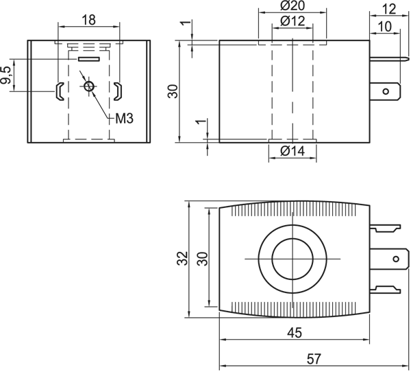 Катушка для соленоидных клапанов Kipvalve CL0-AC110V