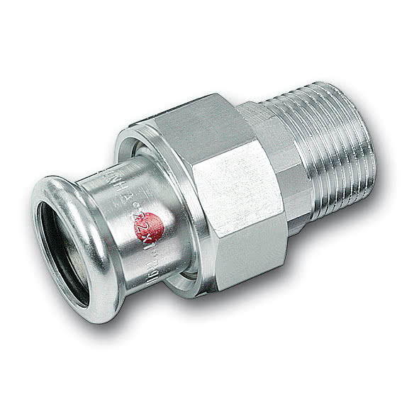 Сгон с плоским уплотнителем sanha 54x2 ВПр-НР 24333g