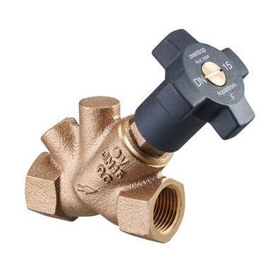 Вентиль свободного потока Oventrop Aquastrom F DN 32, Rp 1¼ x Rp 1¼
