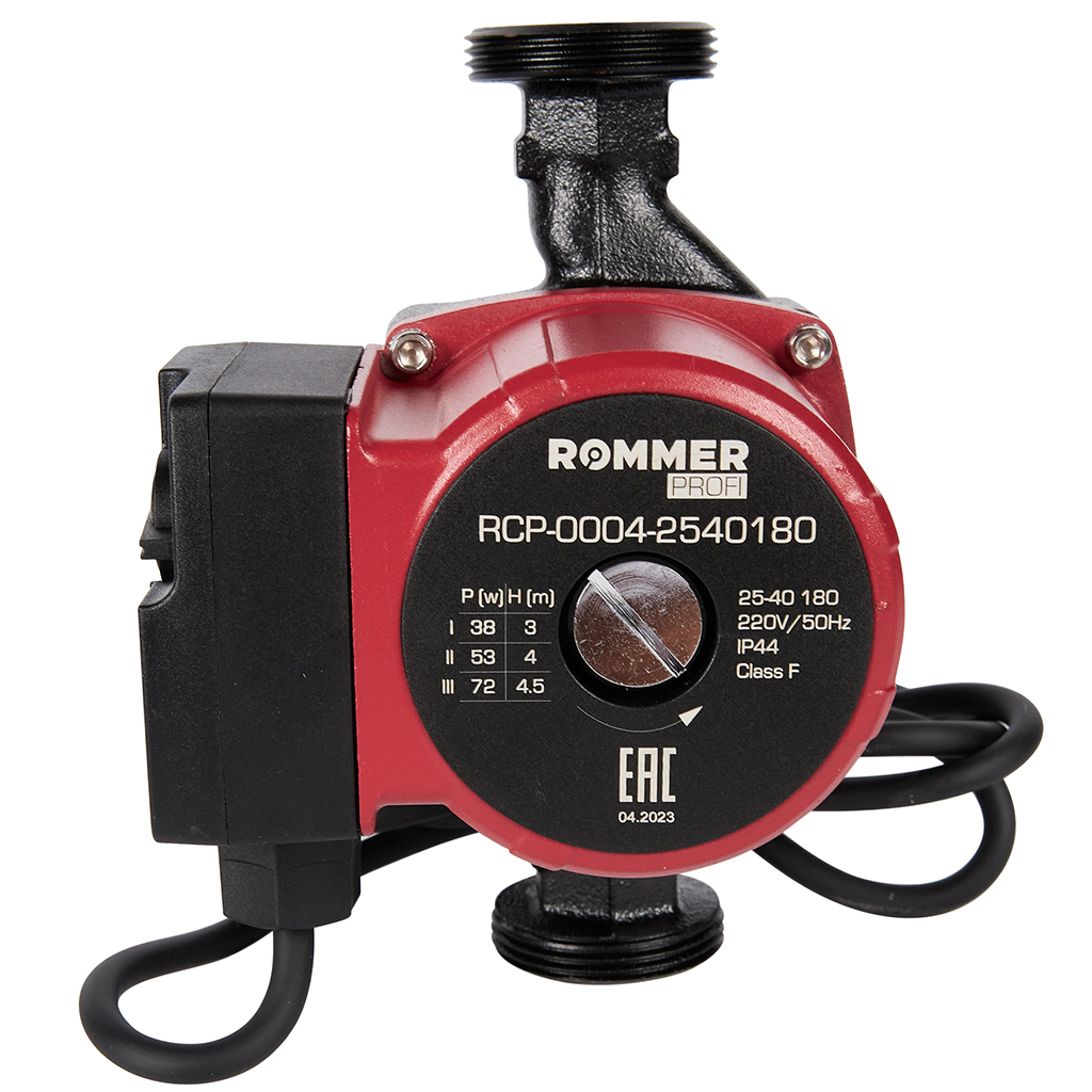 Циркуляционный насос ROMMER RCP-0004 25/40-180
